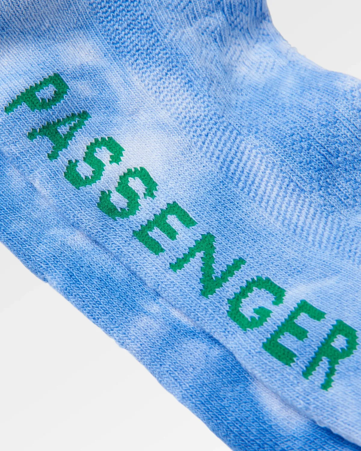 Socks|Passenger Organic Trainer Socks - Tie Dye Cornflower TieDyeCornflower