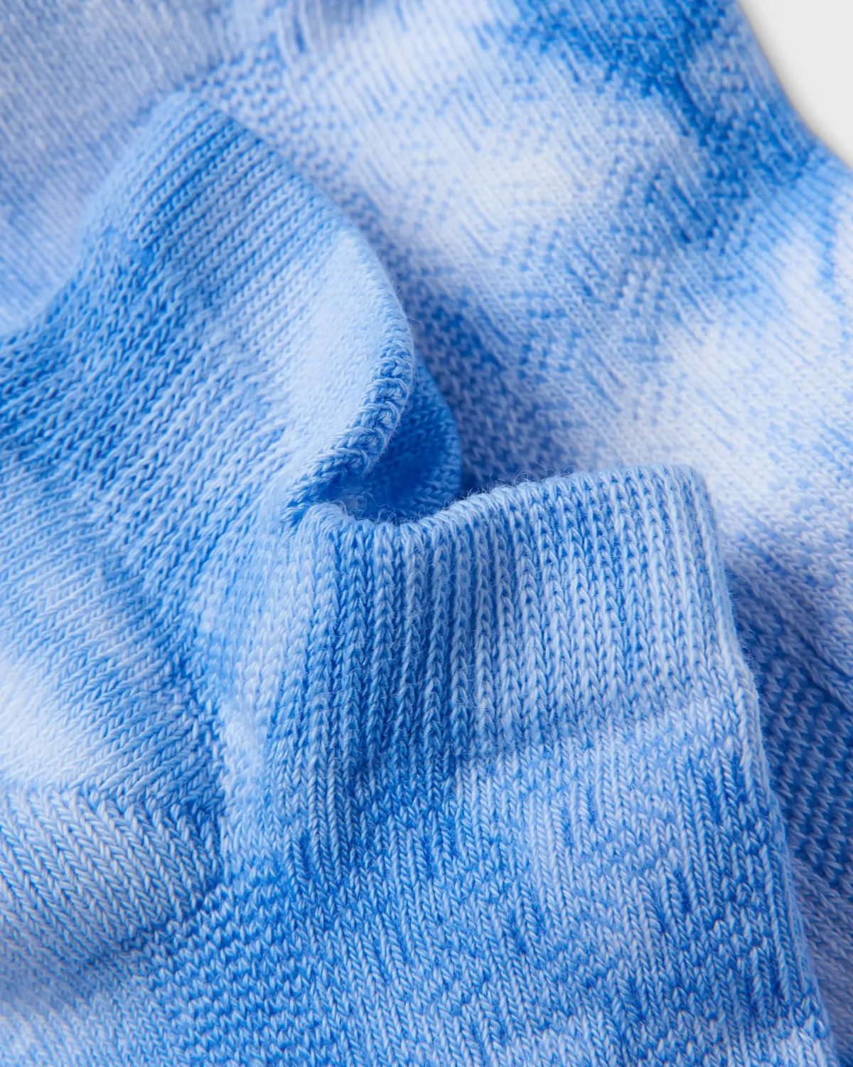 Socks|Passenger Organic Trainer Socks - Tie Dye Cornflower TieDyeCornflower