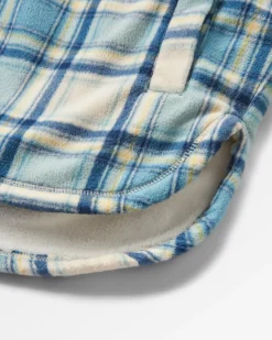 Overshirts|Fleece|Passenger Orion Recycled Polar Fleece Long Sleeve Shirt - Oatmeal/Arctic Check Oatmeal/ArcticCheck