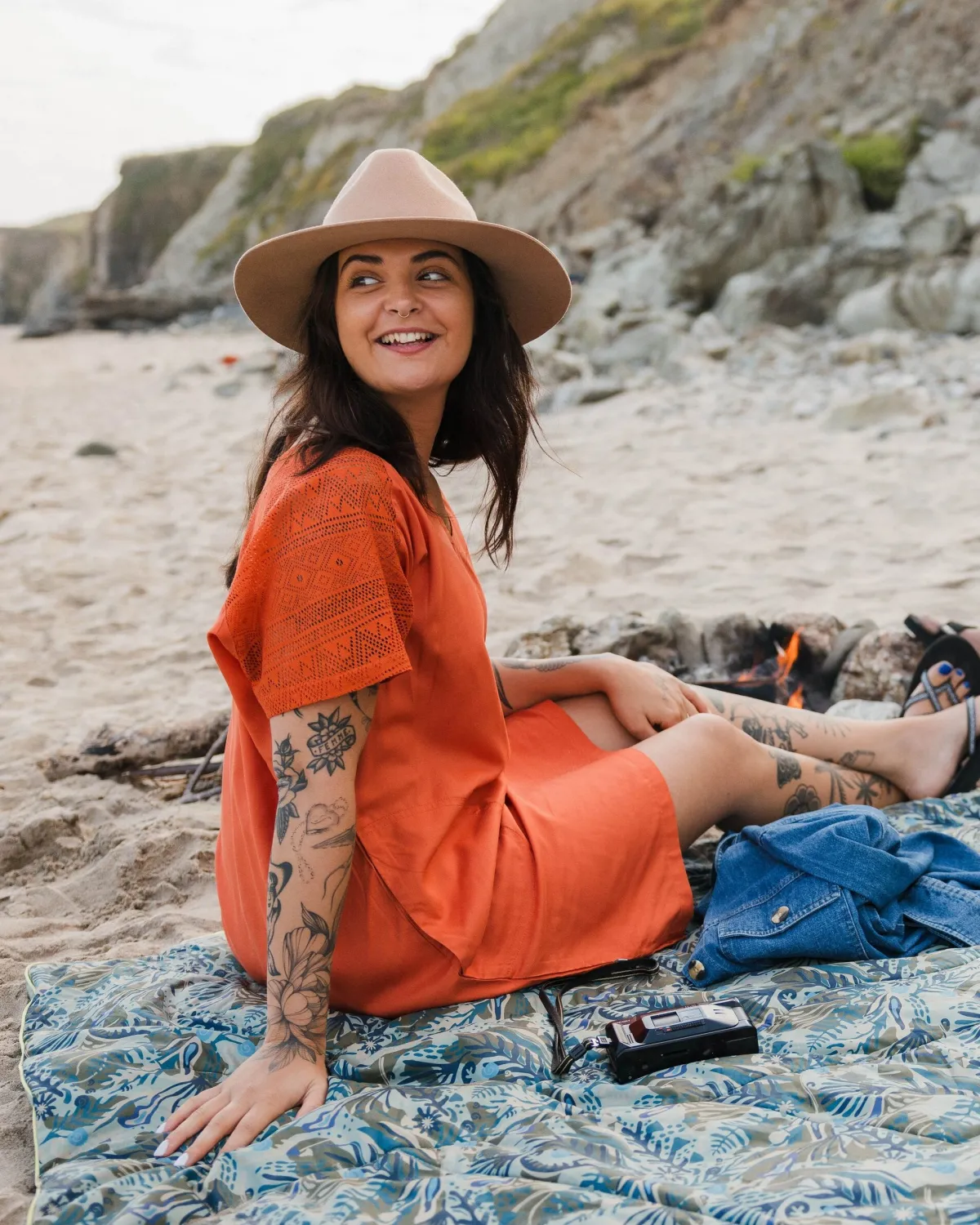 Hats & Caps|Caps & Hats|Passenger Outback Fedora - Tan