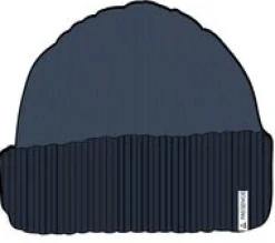 Beanies|Beanies|Passenger Outlook Recycled Beanie - Rich Navy/Dark Denim RichNavy/DarkDenim