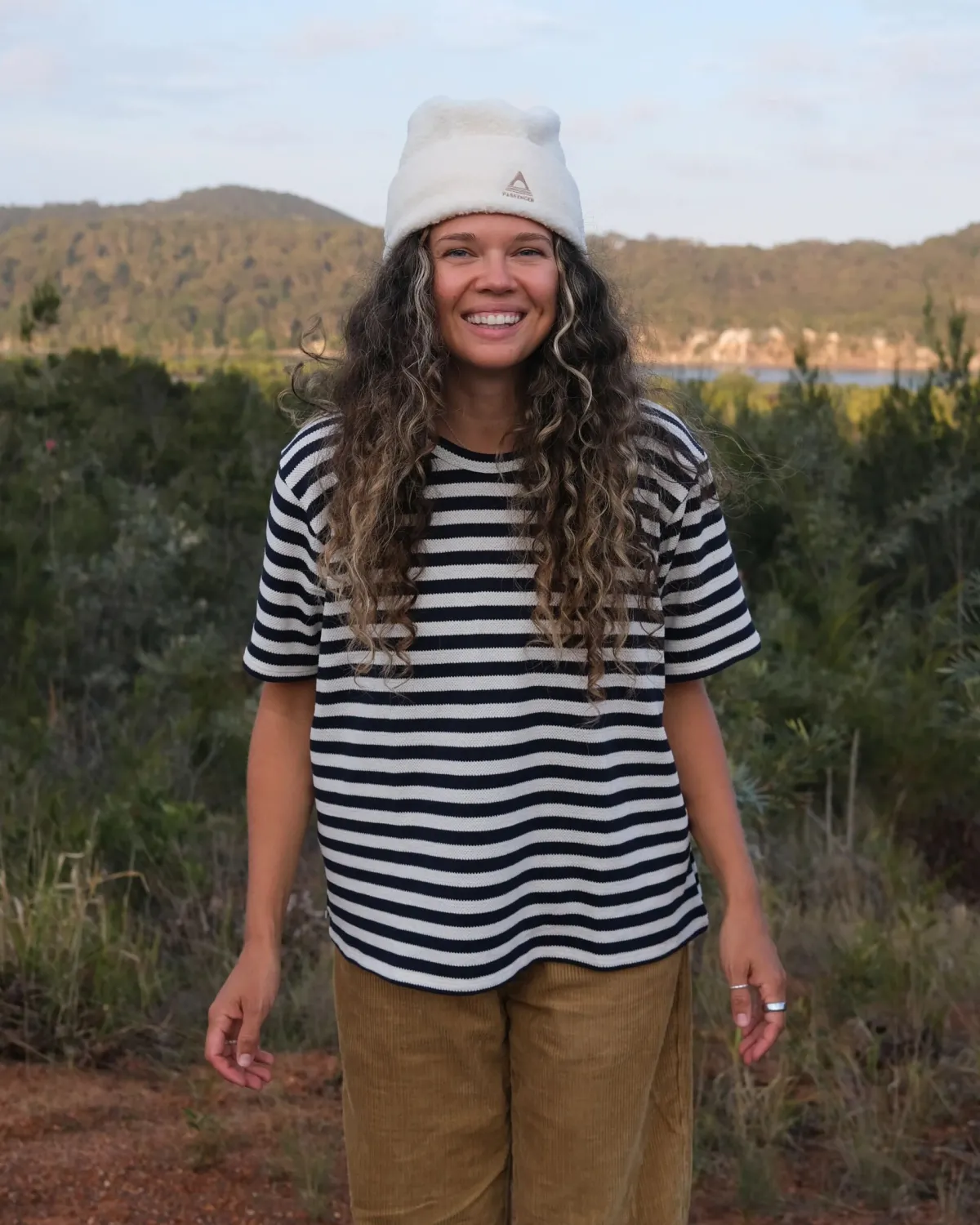 T-Shirts & Tank Tops|Tops & T-Shirts|Passenger Panorama Recycled Cotton T-Shirt - Deep Navy DeepNavy