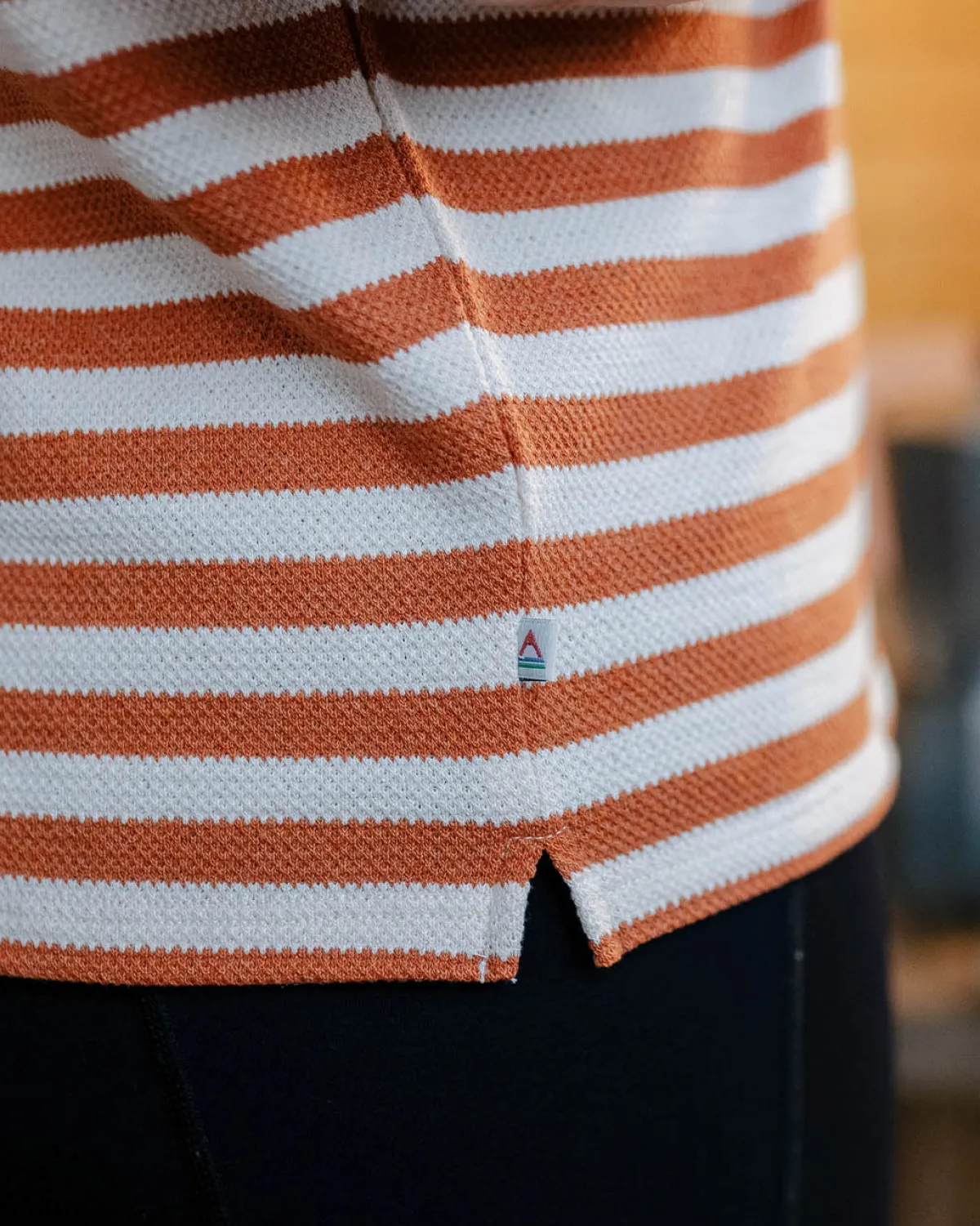Tops & T-Shirts|Passenger Panorama Striped Long Sleeve T-Shirt - Glazed Ginger GlazedGinger
