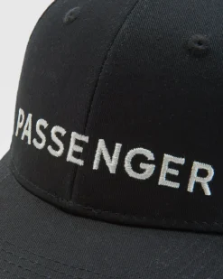 Caps & Hats|Caps & Hats|Passenger Recycled Cotton Trucker Hat - Black