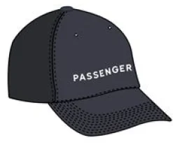 Caps & Hats|Caps & Hats|Passenger Recycled Cotton Trucker Hat - Black
