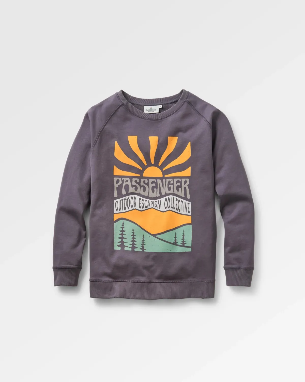 Sweatshirts|Passenger Perfect Days Long Sleeve Sweatshirt - Charcoal