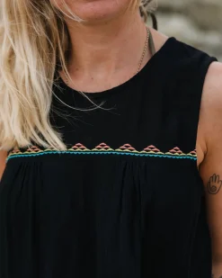 Tank Tops|Passenger Petal Tank Top - Black