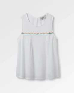 Tank Tops|Passenger Petal Tank Top - White
