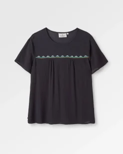 Tops & T-Shirts|Tank Tops|Passenger Petal Top - Black