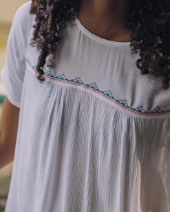 Tops & T-Shirts|Tank Tops|Passenger Petal Top - White
