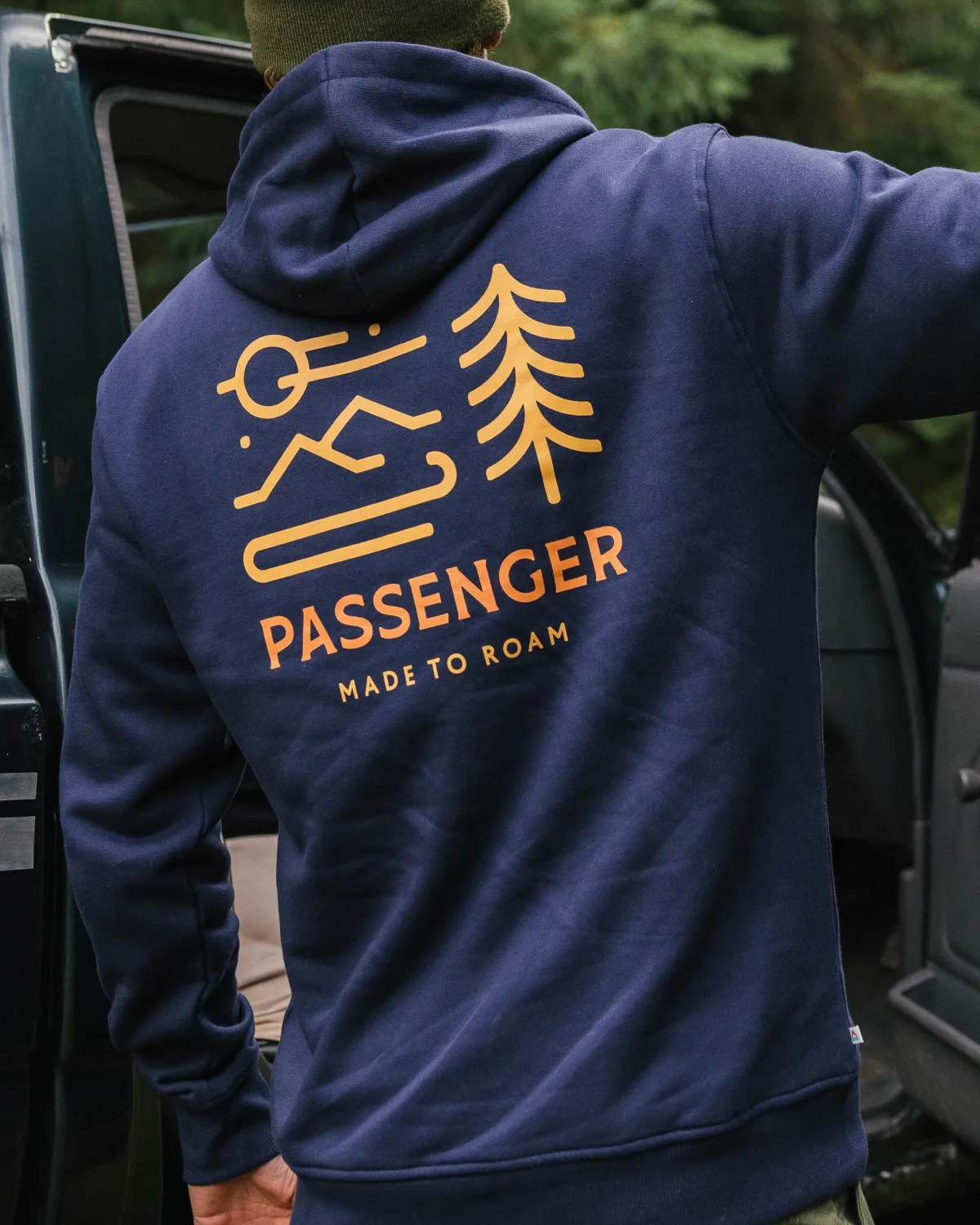 Hoodies & Sweatshirts|Passenger Phoenix Organic Cotton Hoodie - Deep Navy DeepNavy