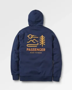 Hoodies & Sweatshirts|Passenger Phoenix Organic Cotton Hoodie - Deep Navy DeepNavy