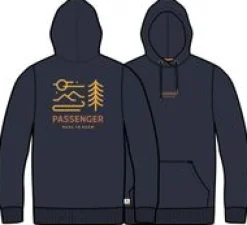 Hoodies & Sweatshirts|Passenger Phoenix Organic Cotton Hoodie - Deep Navy DeepNavy