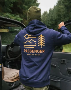 Hoodies & Sweatshirts|Passenger Phoenix Organic Cotton Hoodie - Deep Navy DeepNavy