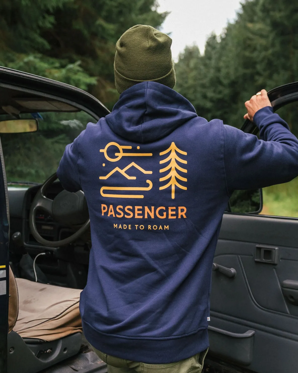 Hoodies & Sweatshirts|Passenger Phoenix Organic Cotton Hoodie - Deep Navy DeepNavy