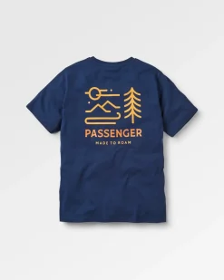 T-Shirts & Tank Tops|Passenger Phoenix Organic Cotton T-Shirt - Rich Navy RichNavy