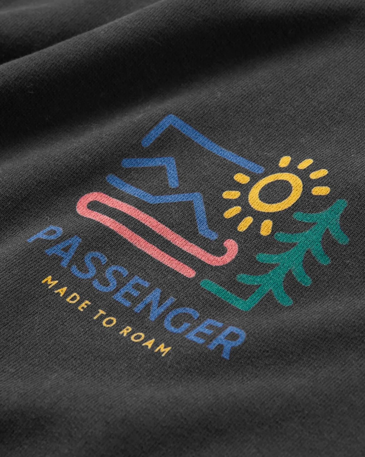 Sweatshirts|Hoodies & Sweatshirts|Passenger Phoenix Recycled Cotton Oversized Sweatshirt - Black