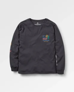 T-Shirts & Tank Tops|Passenger Phoenix Recycled Long Sleeve T-Shirt - Black