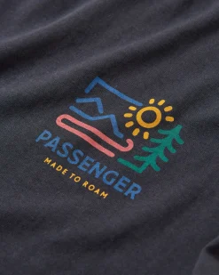 T-Shirts & Tank Tops|Passenger Phoenix Recycled Long Sleeve T-Shirt - Black