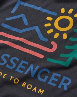 T-Shirts & Tank Tops|Passenger Phoenix Recycled Long Sleeve T-Shirt - Black