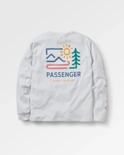 T-Shirts & Tank Tops|Passenger Phoenix Recycled Long Sleeve T-Shirt - White