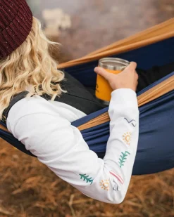 T-Shirts & Tank Tops|Passenger Phoenix Recycled Long Sleeve T-Shirt - White
