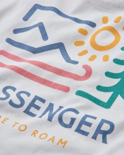 T-Shirts & Tank Tops|Passenger Phoenix Recycled Long Sleeve T-Shirt - White