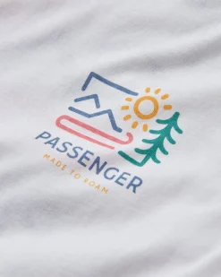 T-Shirts & Tank Tops|Passenger Phoenix Recycled Long Sleeve T-Shirt - White