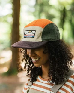 Hats & Caps|Caps & Hats|Passenger Pine Recycled Polar Fleece Hat - Sunrise Orange Multi SunriseOrangeMulti