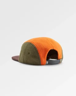 Hats & Caps|Caps & Hats|Passenger Pine Recycled Polar Fleece Hat - Sunrise Orange Multi SunriseOrangeMulti