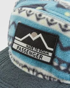 Caps & Hats|Caps & Hats|Passenger Pine Recycled Polar Fleece Hat - Mountain Geo Arctic MountainGeoArctic