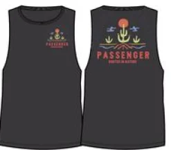 Tank Tops|Passenger Planted Recycled Cotton Tank Top - Black