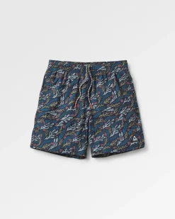 Bottoms|Shorts|Passenger Porto Recycled All Purpose Swim Short - Ocean Current Black OceanCurrentBlack