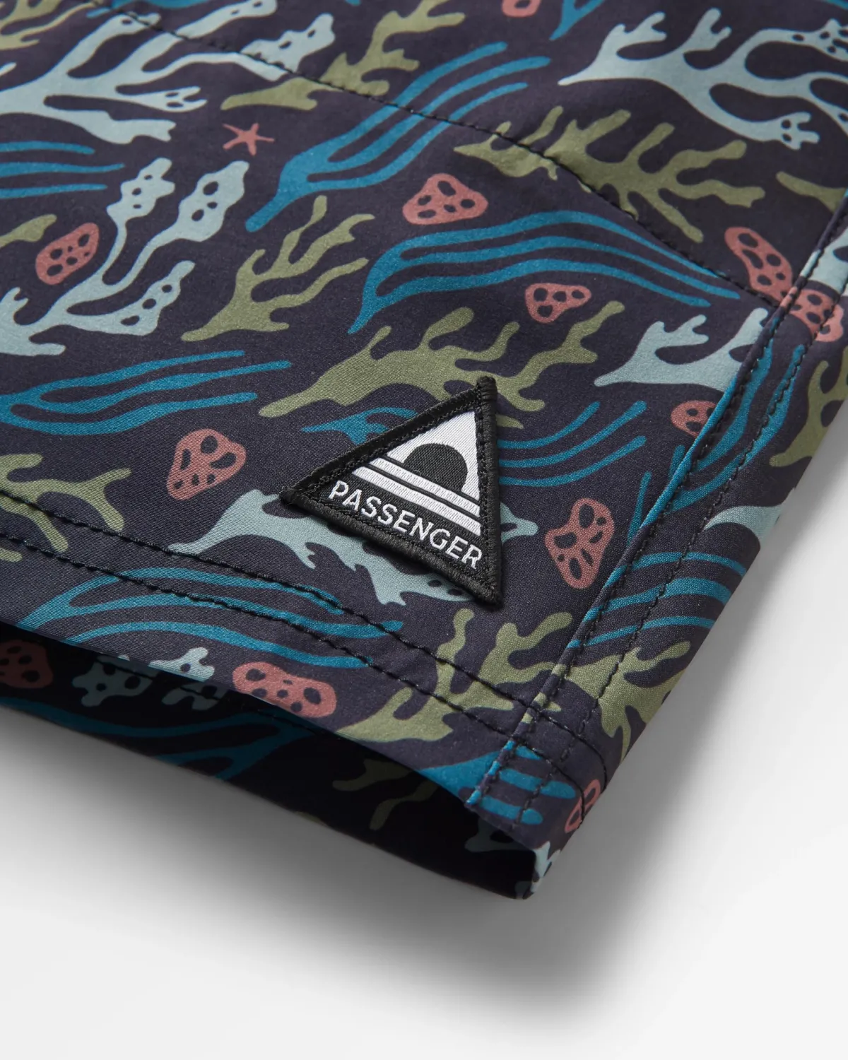 Bottoms|Shorts|Passenger Porto Recycled All Purpose Swim Short - Ocean Current Black OceanCurrentBlack