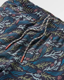 Bottoms|Shorts|Passenger Porto Recycled All Purpose Swim Short - Ocean Current Black OceanCurrentBlack