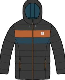 Jackets|Insulated|Passenger Pow 2.0 Insulated Jacket - Charcoal