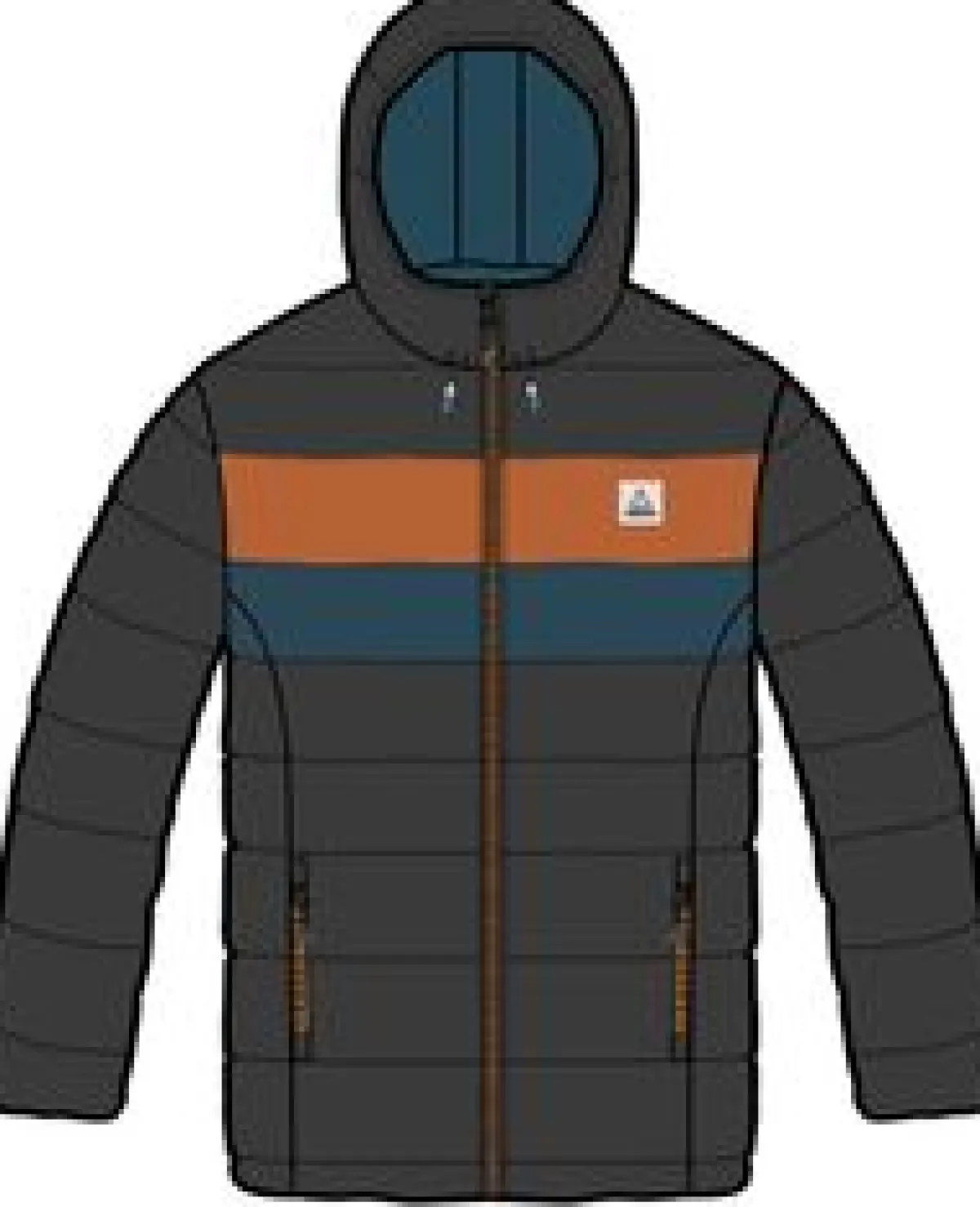 Jackets|Insulated|Passenger Pow 2.0 Insulated Jacket - Charcoal