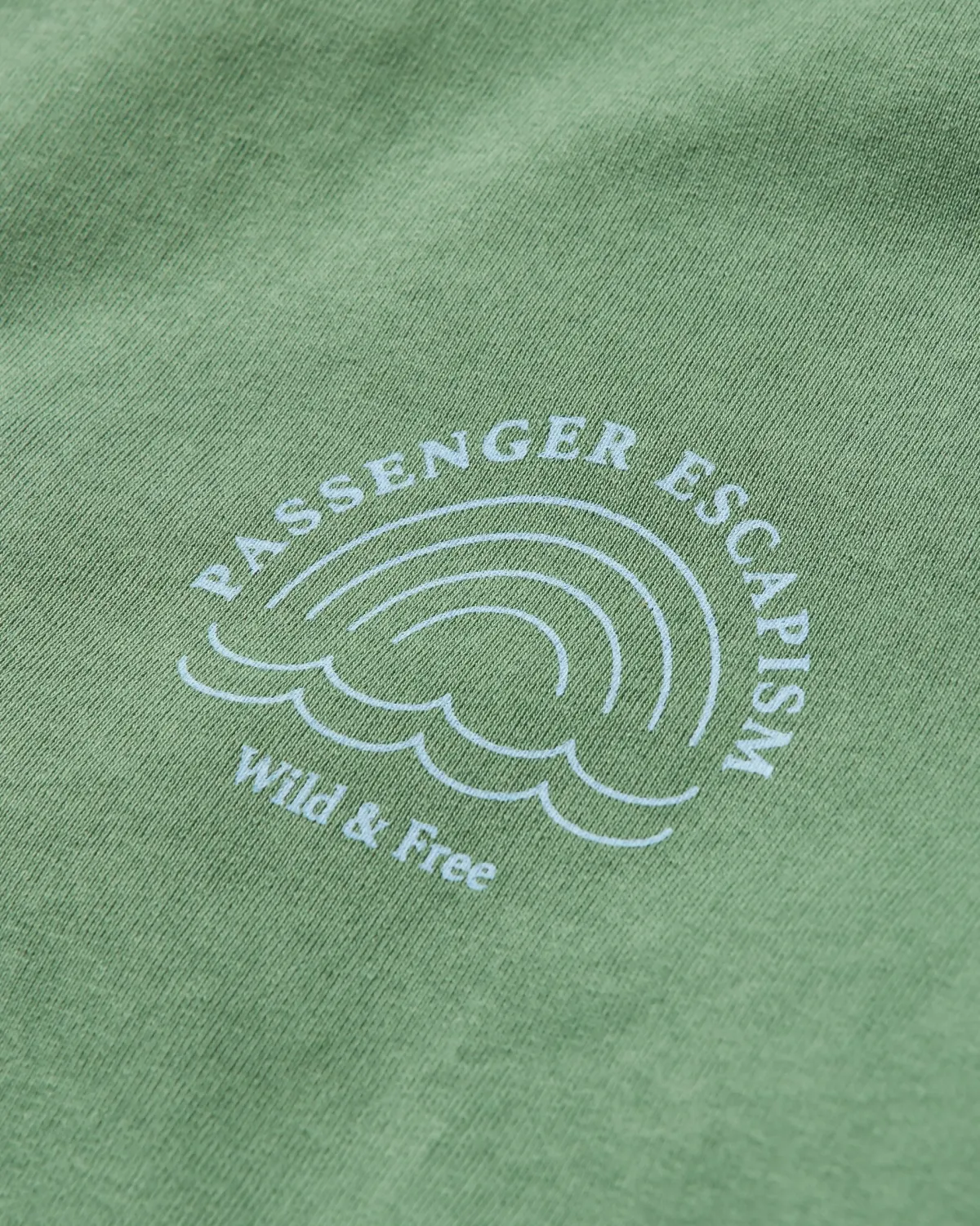 Sweatshirts|Hoodies & Sweatshirts|Passenger Rainbow Recycled Cotton Oversized Sweatshirt - Dark Ivy DarkIvy