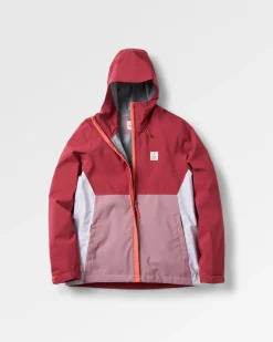 Outdoor Active|Jackets|Passenger Rainstorm Recycled Waterproof Jacket - Forest Berry/Berry ForestBerry/Berry