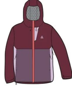 Outdoor Active|Jackets|Passenger Rainstorm Recycled Waterproof Jacket - Forest Berry/Berry ForestBerry/Berry