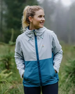 Outdoor Active|Jackets|Passenger Rainstorm Recycled Waterproof Jacket - Gray Blue/Blue Steel GrayBlue/BlueSteel