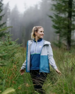 Outdoor Active|Jackets|Passenger Rainstorm Recycled Waterproof Jacket - Gray Blue/Blue Steel GrayBlue/BlueSteel