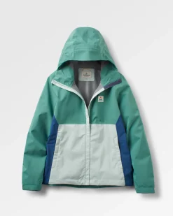 Outdoor Active|Jackets|Passenger Rainstorm Recycled Waterproof Jacket - Deep Sea/Surf Spray DeepSea/SurfSpray