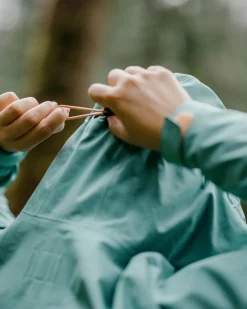 Outdoor Active|Jackets|Passenger Rainstorm Recycled Waterproof Jacket - Deep Sea/Surf Spray DeepSea/SurfSpray