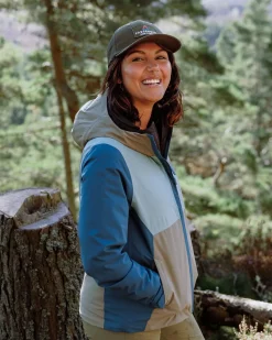 Outdoor Active|Jackets|Passenger Rainstorm Recycled Waterproof Jacket - Tidal Blue/Arctic/Dusty Olive TidalBlue/Arctic/DustyOlive