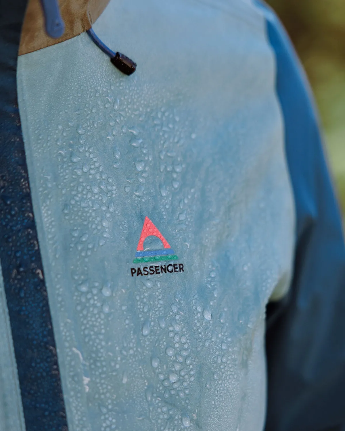 Outdoor Active|Jackets|Passenger Rainstorm Recycled Waterproof Jacket - Tidal Blue/Arctic/Dusty Olive TidalBlue/Arctic/DustyOlive