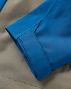 Outdoor Active|Jackets|Passenger Rainstorm Recycled Waterproof Jacket - Tidal Blue/Arctic/Dusty Olive TidalBlue/Arctic/DustyOlive