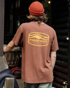 T-Shirts & Tank Tops|T-Shirts & Tank Tops|Passenger Rambler Recycled Cotton T-Shirt - Cappuccino