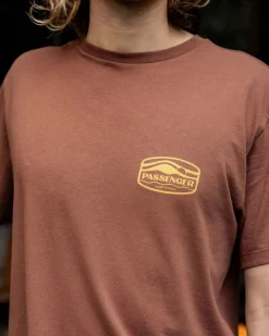T-Shirts & Tank Tops|T-Shirts & Tank Tops|Passenger Rambler Recycled Cotton T-Shirt - Cappuccino