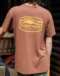 T-Shirts & Tank Tops|T-Shirts & Tank Tops|Passenger Rambler Recycled Cotton T-Shirt - Cappuccino